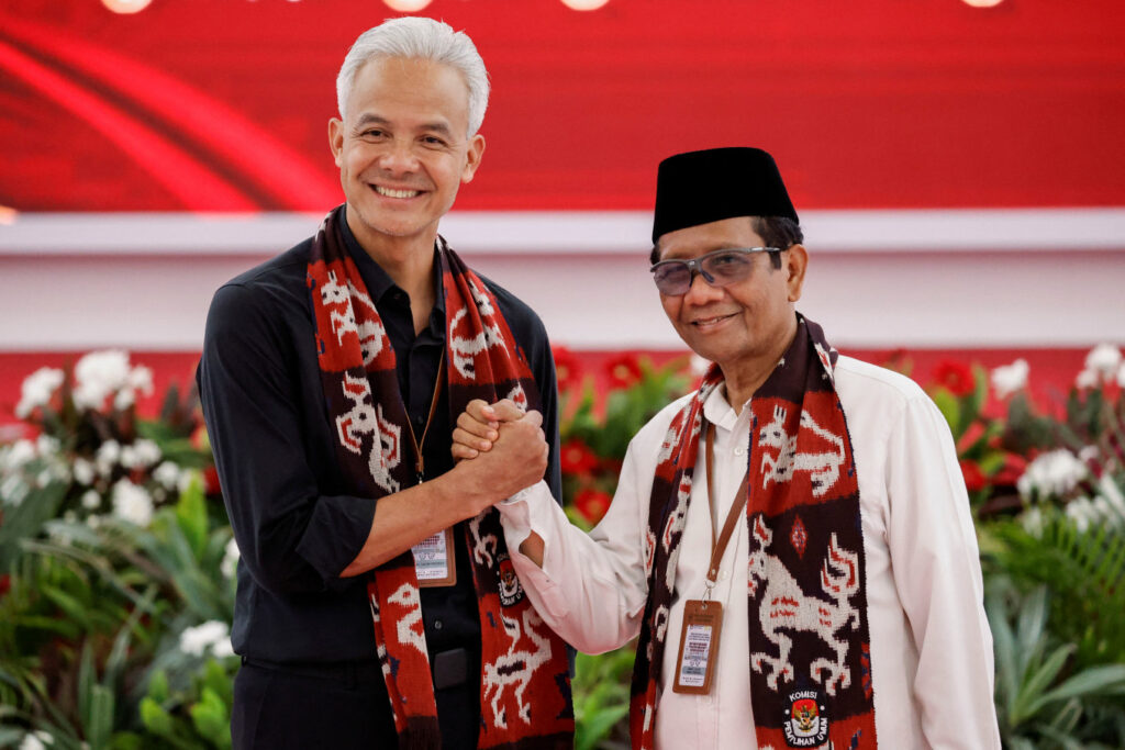Bakal Capres dan Cawapres Pilpres 2024 Indonesia - Ganjar Pranowo dan Mahfud MD