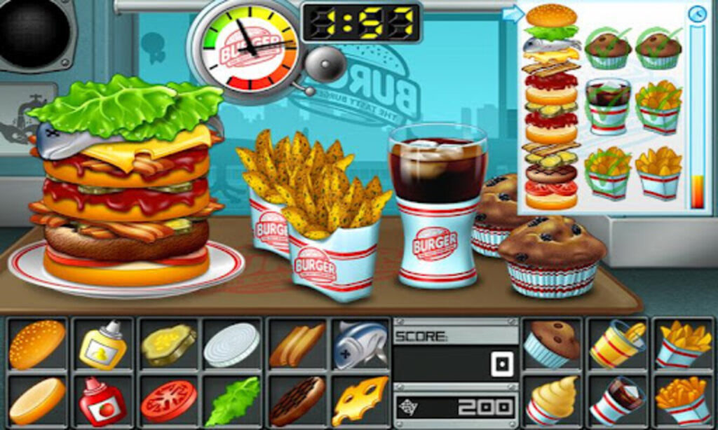 12 Game Masak Masakan di Android - Burger