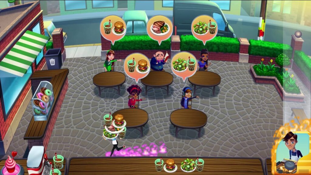 12 Game Masak Masakan di Android - Dinner Dash Adventures