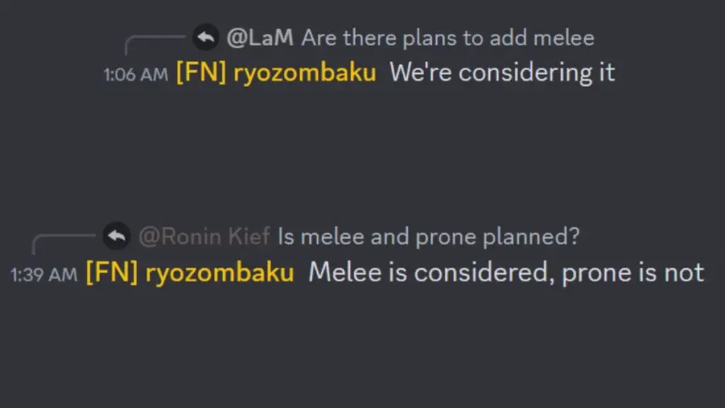 Fitur The Day Before yang Dijanjikan Tapi Ternyata Gak Ada - Melee Combat