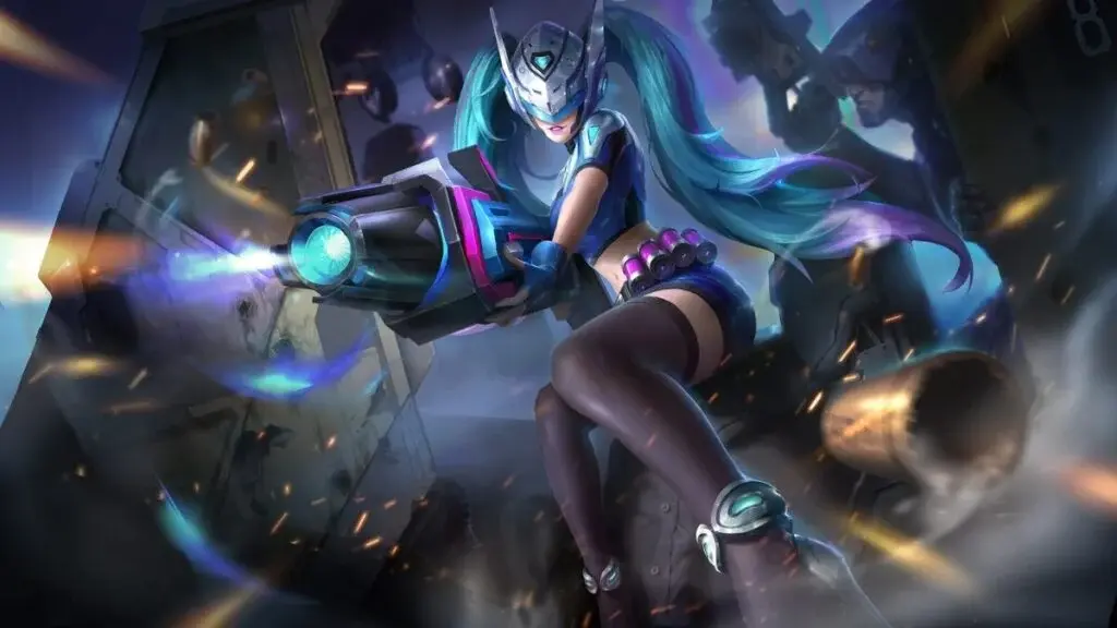 6 Skin Mobile Legends Terlangka: Layla - Blue Specter