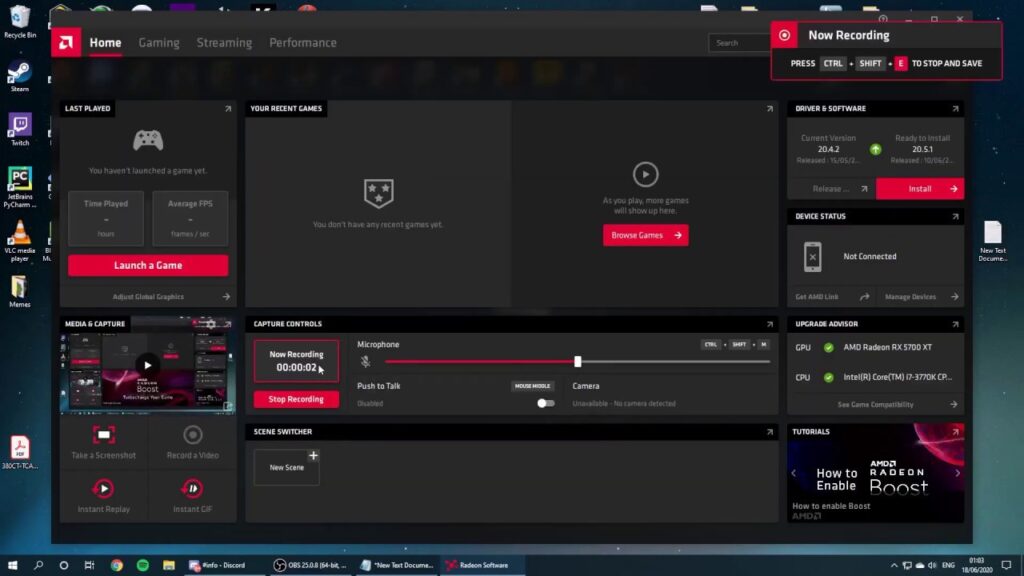 7 Software untuk Merekam Game Di PC - AMD Radeon Software
