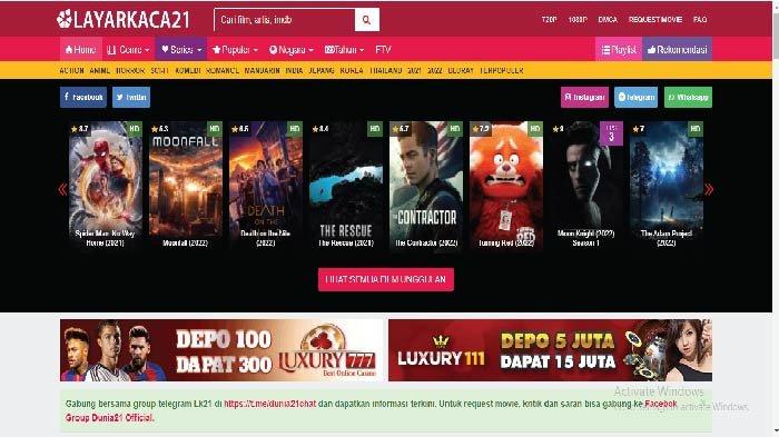 7 Link Baru Aplikasi Layarkaca21 Menonton Streaming Gratis